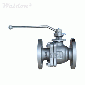 ASTM A216 WCB Floating Ball Valve, 2 Inch, 150 LB, API 6D, RF