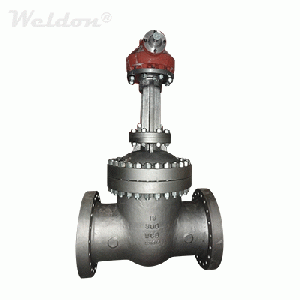 ASTM A216 WCB Sluice Valve, API 600, 16 Inch, Class 900, BB, RF