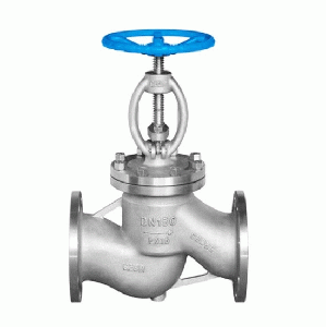 CF8M Globe Valve, EN 1.4408, DN150, PN16, DIN 3352, BB, RF