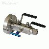 Double Block & Bleed Ball Valve, A182 F316, 1/2 Inch, 300LB, Thread